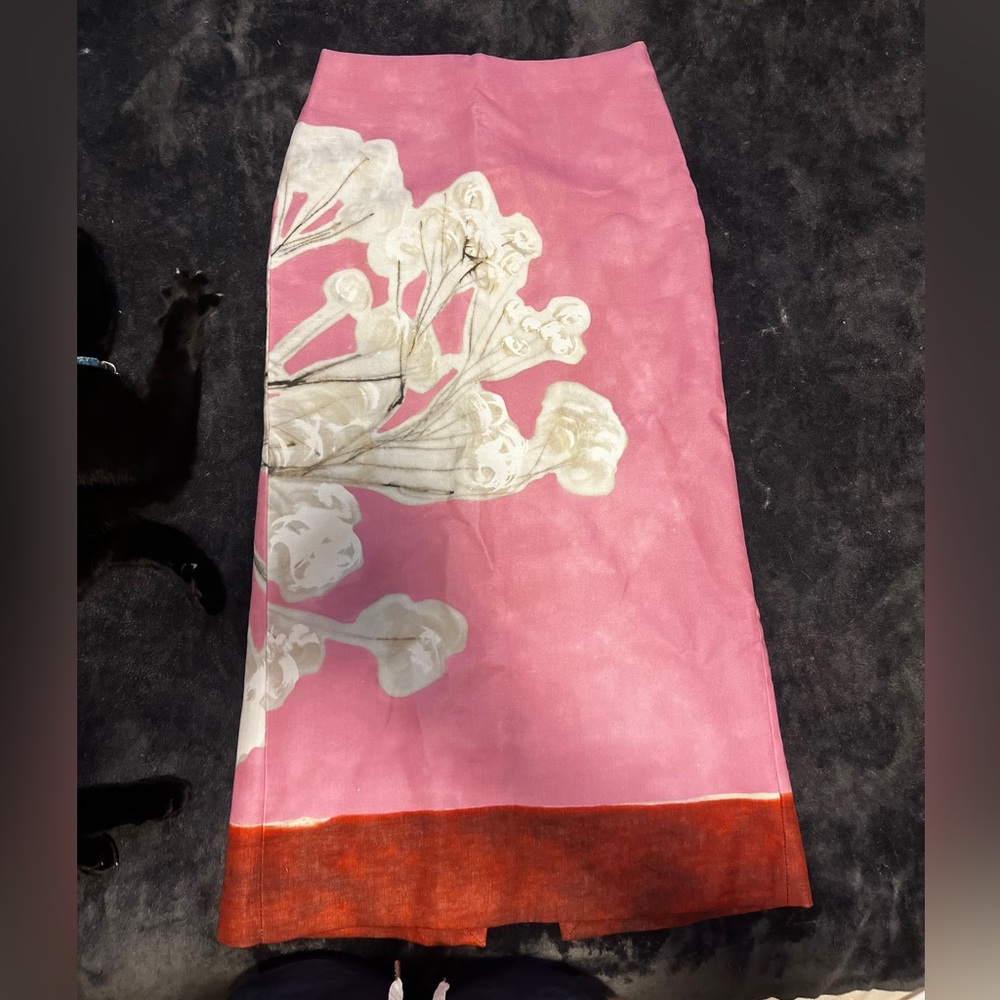 Pink Zara XS Pencil Skirt